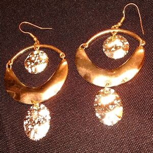 (Any 2 for $12)- Fashion gold-tone earrings